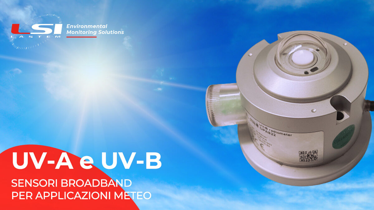 UV-A e UV-B: sensori broadband per applicazioni meteo