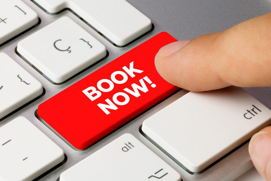 Want to contact us? Use our new ONLINE BOOKING service