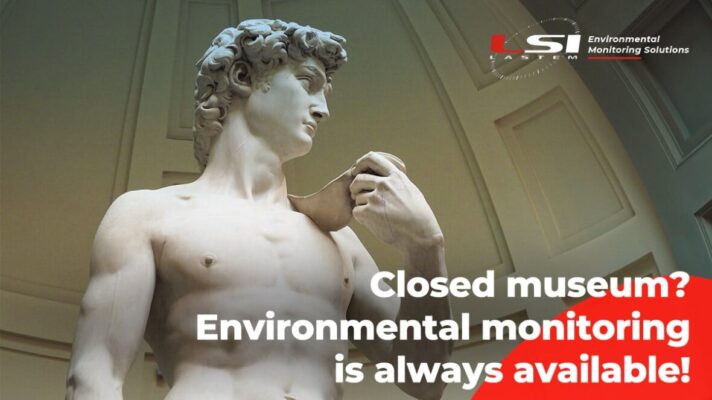 Cultural heritage: the importance of environmental monitoring (even when museums are closed!)