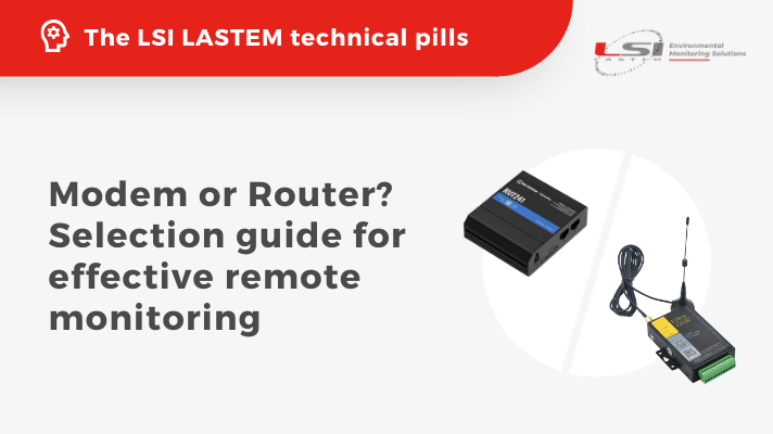 Modem or Router? Selection guide for effective remote monitoring